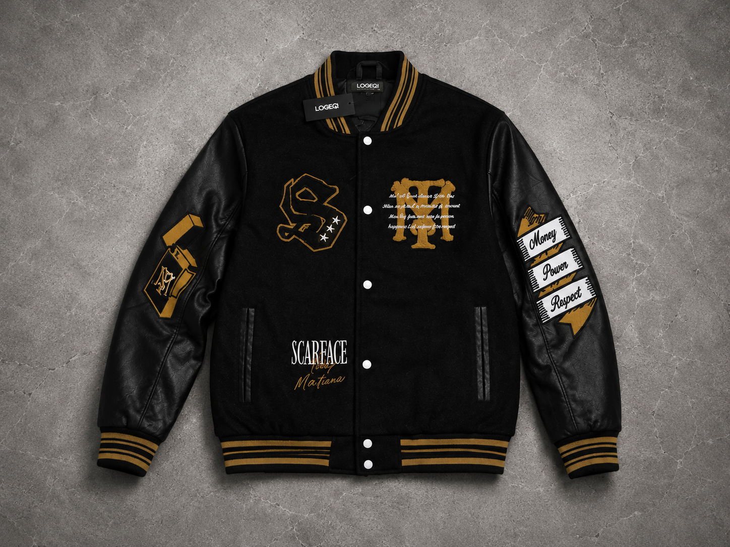 Chaqueta Varsity Scarface Premium